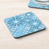 Nahtlos abstrakt, modern, kariert, kariert getränkeuntersetzer (Linke Seite)