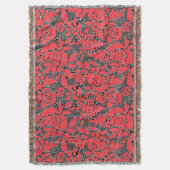 Nahtlos abstrakte Spitzen romantische Retro Vintag Decke (Vorderseite Vertikal)