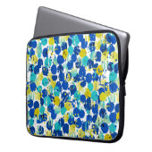 nahtlos abstraktes Hintergrundmuster mit Pracht Laptopschutzhülle (Vorderseite Links)