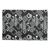 Nahtlos abstraktes modernes Dekor Kissenbezug (Rückseite)