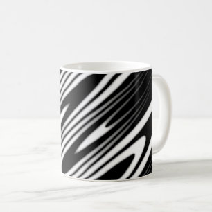 nahtlos abstraktes Muster auf Tasse