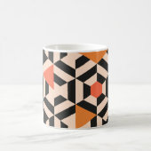 Nahtlos abstraktes Muster geometrischer Formen. Ge Kaffeetasse (Mittel)