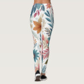 Nahtlos blühend leggings (Rückseite)