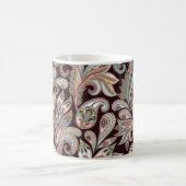 Nahtlos helles Muster mit verziertem Paisley Kaffeetasse (Mittel)