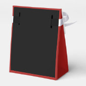 Nahtlos karierte karierte abstrakte Quadrate geome Geschenkschachtel (Rückseite)