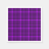 Nahtlos karierte karierte abstrakte Quadrate geome Serviette (Vorderseite)