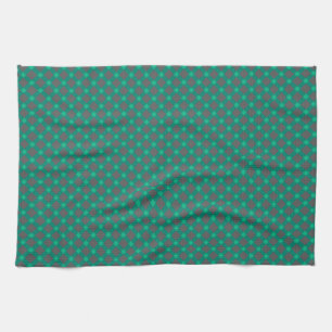 Nahtlos karierter karierter Tartan-Schottengras Geschirrtuch