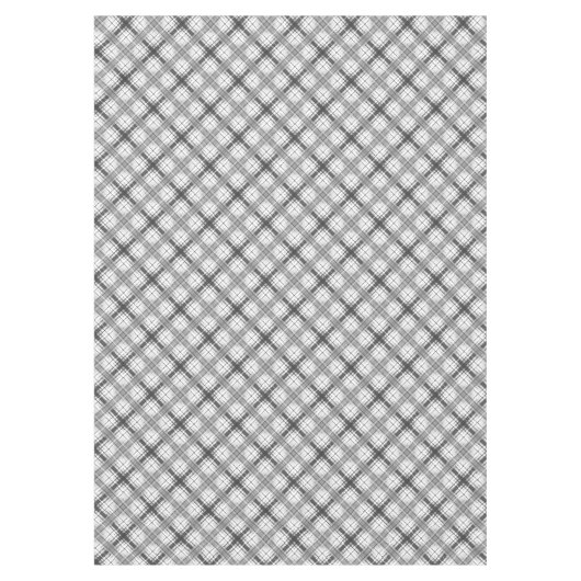 Nahtlos kariertes kariertes, gesäumtes abstraktes  tischdecke (Vorderseite)