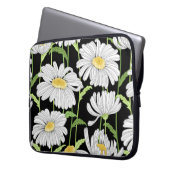 nahtlos mit den Blume im Sommer Laptopschutzhülle (Vorderseite Links)