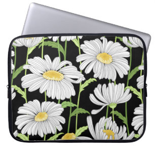 nahtlos mit den Blume im Sommer Laptopschutzhülle