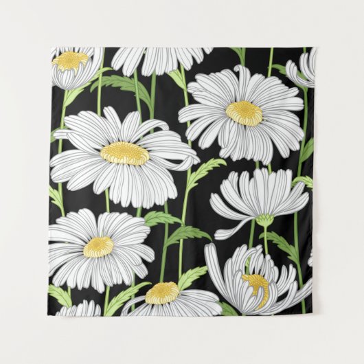 nahtlos mit den Blume im Sommer Wandteppich (Vorderseite)