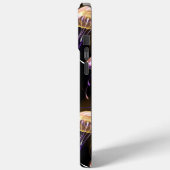 Nahtlos mit glühender Qualle Case-Mate iPhone Hülle (Rückseite / Links)