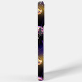 Nahtlos mit glühender Qualle Case-Mate iPhone Hülle (Rückseite / Rechts)