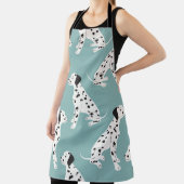 Nahtlos mit niedlich dalmatinischem Muster Schürze (InSitu)