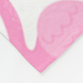 nahtlos mit niedlich-Flamingos Fleecedecke (Ecke)