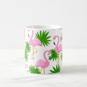 nahtlos mit niedlich-Flamingos Kaffeetasse (Mittel)