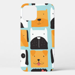 Nahtlos mit niedlichen Hunden.  Case-Mate iPhone Hülle