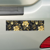 Nahtlos mit Schmuckorchideen Autoaufkleber (Auf Auto)