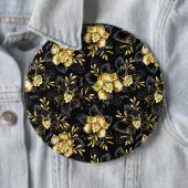 Nahtlos mit Schmuckorchideen Button (Beispiel)
