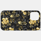 Nahtlos mit Schmuckorchideen Case-Mate iPhone Hülle (Rückseite (Horizontal))