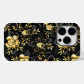 Nahtlos mit Schmuckorchideen Case-Mate iPhone Hülle (Rückseite (Horizontal))