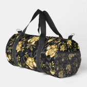 Nahtlos mit Schmuckorchideen Duffle Bag (Rechte Ecke)