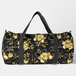 Nahtlos mit Schmuckorchideen Duffle Bag