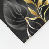 Nahtlos mit Schmuckorchideen Fleecedecke (Ecke)