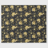 Nahtlos mit Schmuckorchideen Geschenkpapier (Flach)