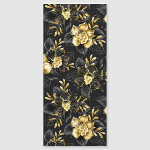 Nahtlos mit Schmuckorchideen Magnetkarte