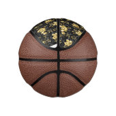 Nahtlos mit Schmuckorchideen Mini Basketball (Rechts)