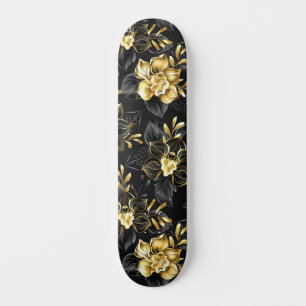 Nahtlos mit Schmuckorchideen Skateboard