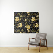 Nahtlos mit Schmuckorchideen Wandteppich (Beispiel (Horizontal))