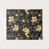 Nahtlos mit Schmuckorchideen Wandteppich (Vorderseite (Horizontal))
