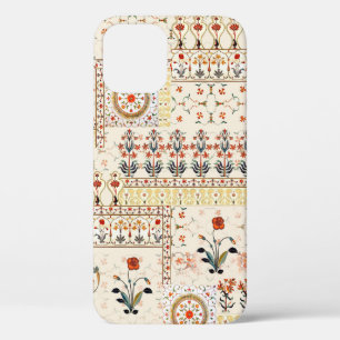 Nahtlos schöne mogulische Blumen mit ethnischen Pa Case-Mate iPhone Hülle