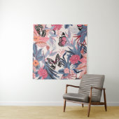 nahtlos schönes künstlerisch leuchtendes tropische wandteppich (Beispiel)