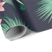  nahtlos tropisches Muster mit üppiger Blattlage,  Geschenkpapier (Rolleneckpunkt)