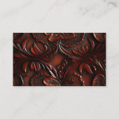 Nahtlos Vintag umhüllt Visitenkarte (Rückseite)