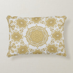 Nahtlos Vintage Ornamententextur, orientalisch, me Dekokissen