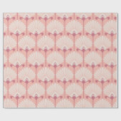 nahtlos Vintages Blumenmuster Geschenkpapier (Flach)