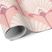 nahtlos Vintages Blumenmuster Geschenkpapier (Rolleneckpunkt)