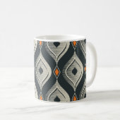 nahtlos Vintages Muster Kaffeetasse (VorderseiteRechts)