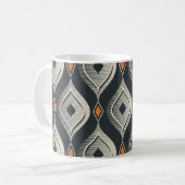 nahtlos Vintages Muster Kaffeetasse (Vorderseite Links)