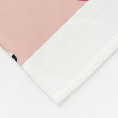 Nahtlos Vintages Muster mit niedlicher Vintager Ve Fleecedecke (Ecke)