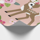 Nahtlos Vintages Muster mit niedlicher Vintager Ve Geschenkpapier (Ecke)