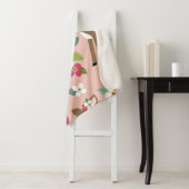 Nahtlos Vintages Muster mit niedlicher Vintager Ve Sherpadecke (Beispiel)