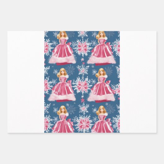 Nahtlos wiederholbares Muster von Taylor. Geschenkpapier Set (Vorderseite 3)