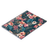 Nahtlose abstrakte Aquarellfarbe farbig tl Notizblock (Linke Seite)