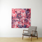 nahtlose abstrakte Blume, Ölmalerei, schlecht Wandteppich (Beispiel)