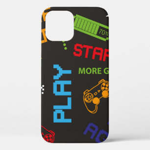 Nahtlose abstrakte Darstellung im Pixelspielstil.  Case-Mate iPhone Hülle